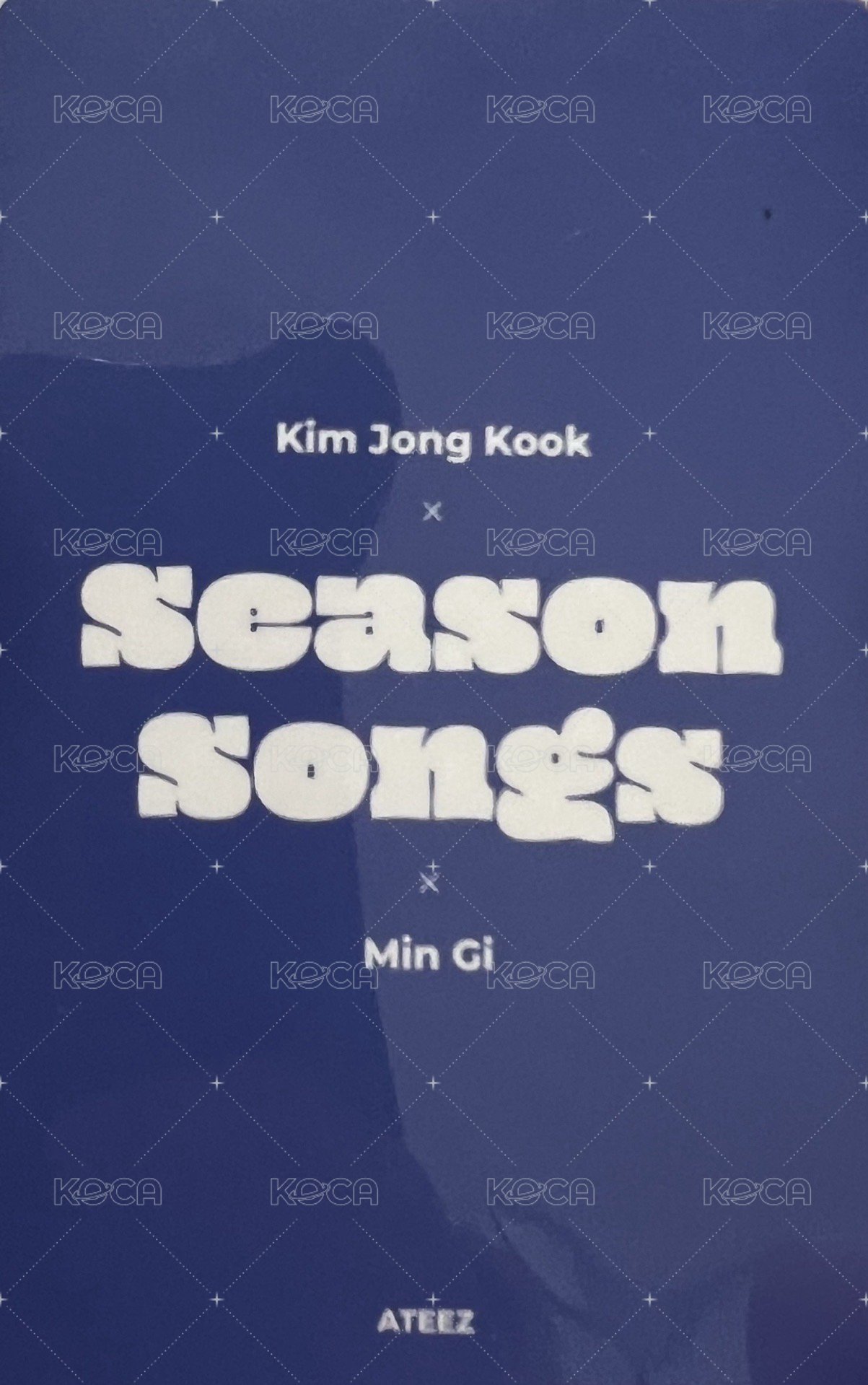 Season song 專輯卡  背面