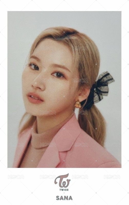#TWICE4 周邊卡  正面