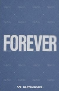 FOREVER wvs 出道100天 抽選卡  背面