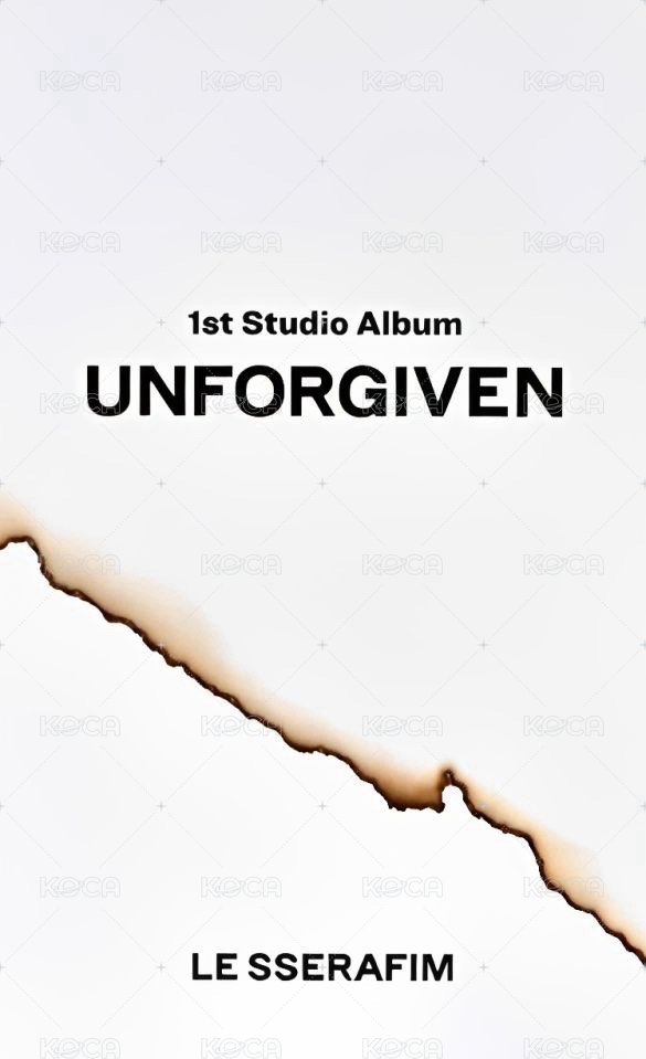 UNFORGIVEN 日咖 特典卡 閃卡 背面