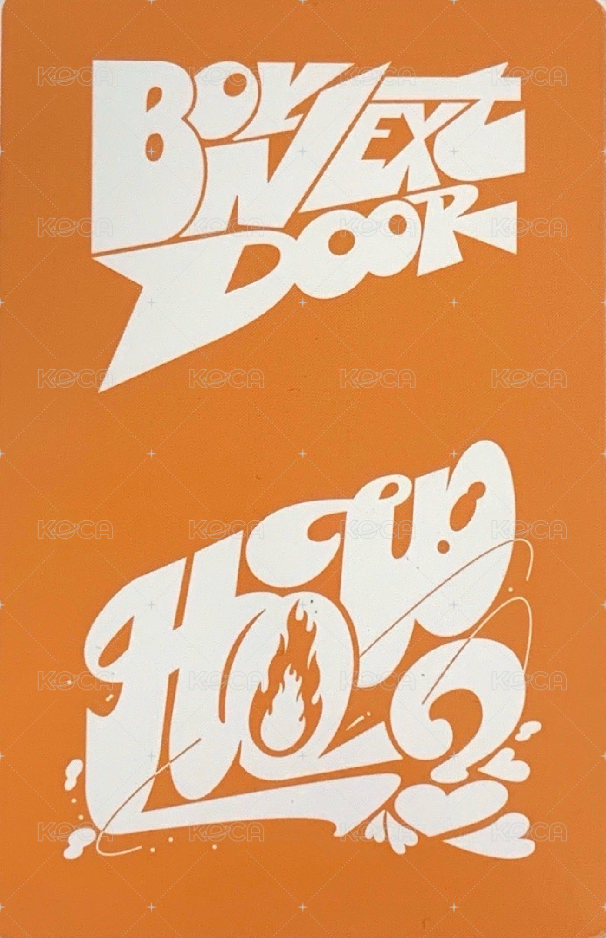 HOW? target 特典卡 6 背面