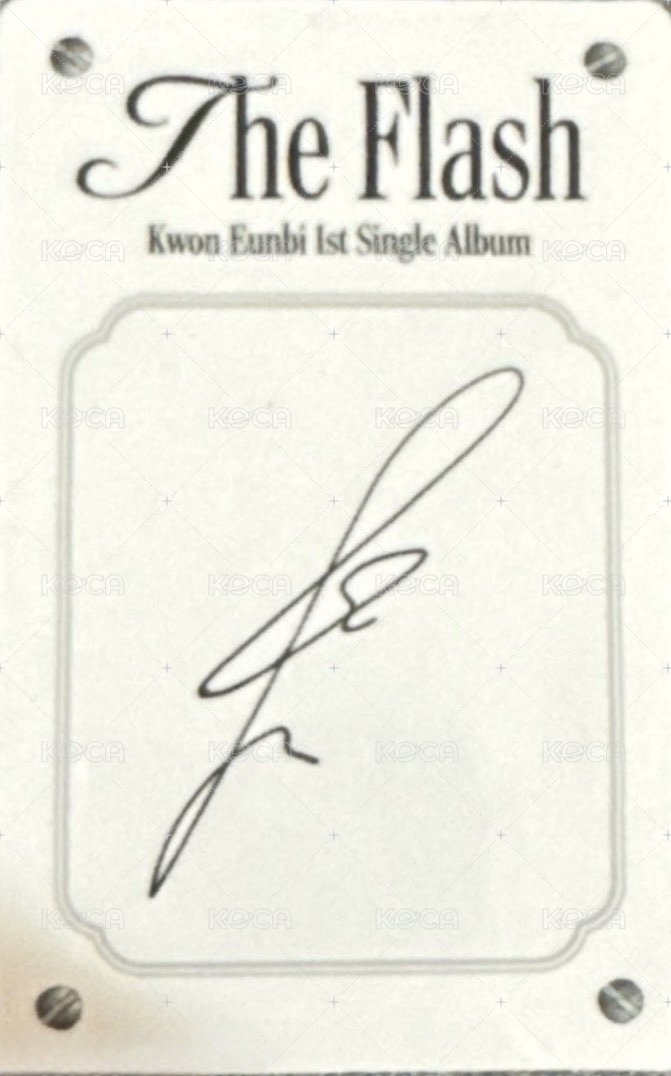 The Flash 專輯卡  背面