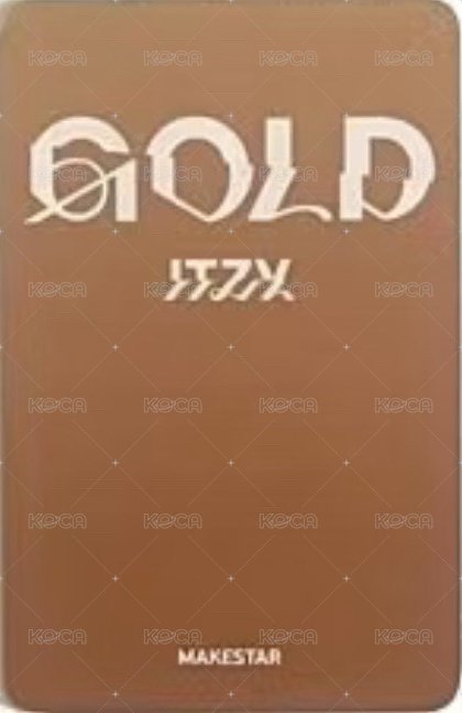 GOLD ms 幸運卡 餅乾 背面