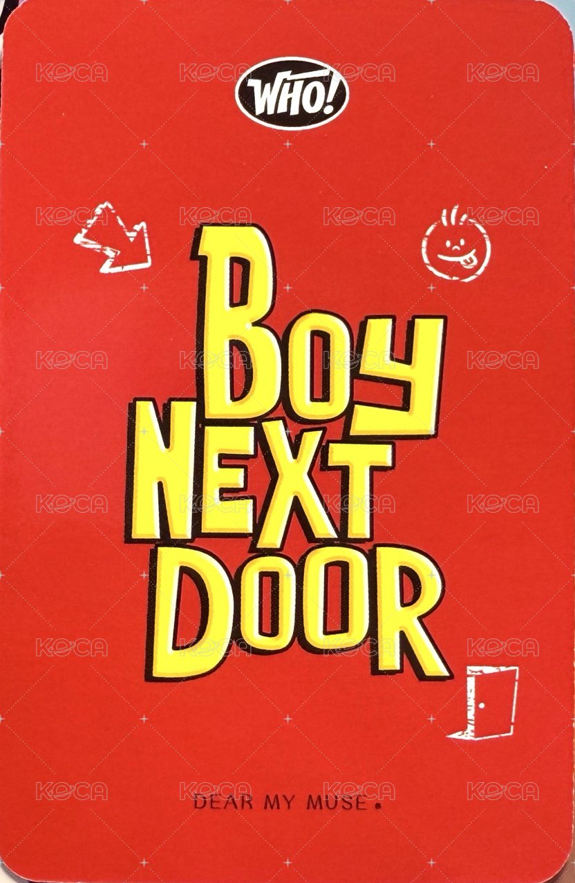 WHO! dmm 1.0 簽售卡 6 背面