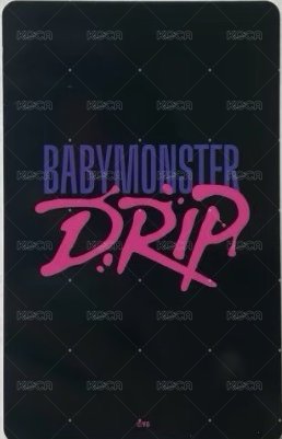DRIP 隨機卡 日本線上冬季隨機卡 背面