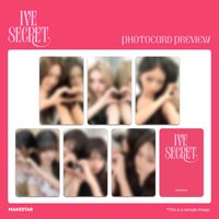IVE SECRET ms 1.0 預售特典