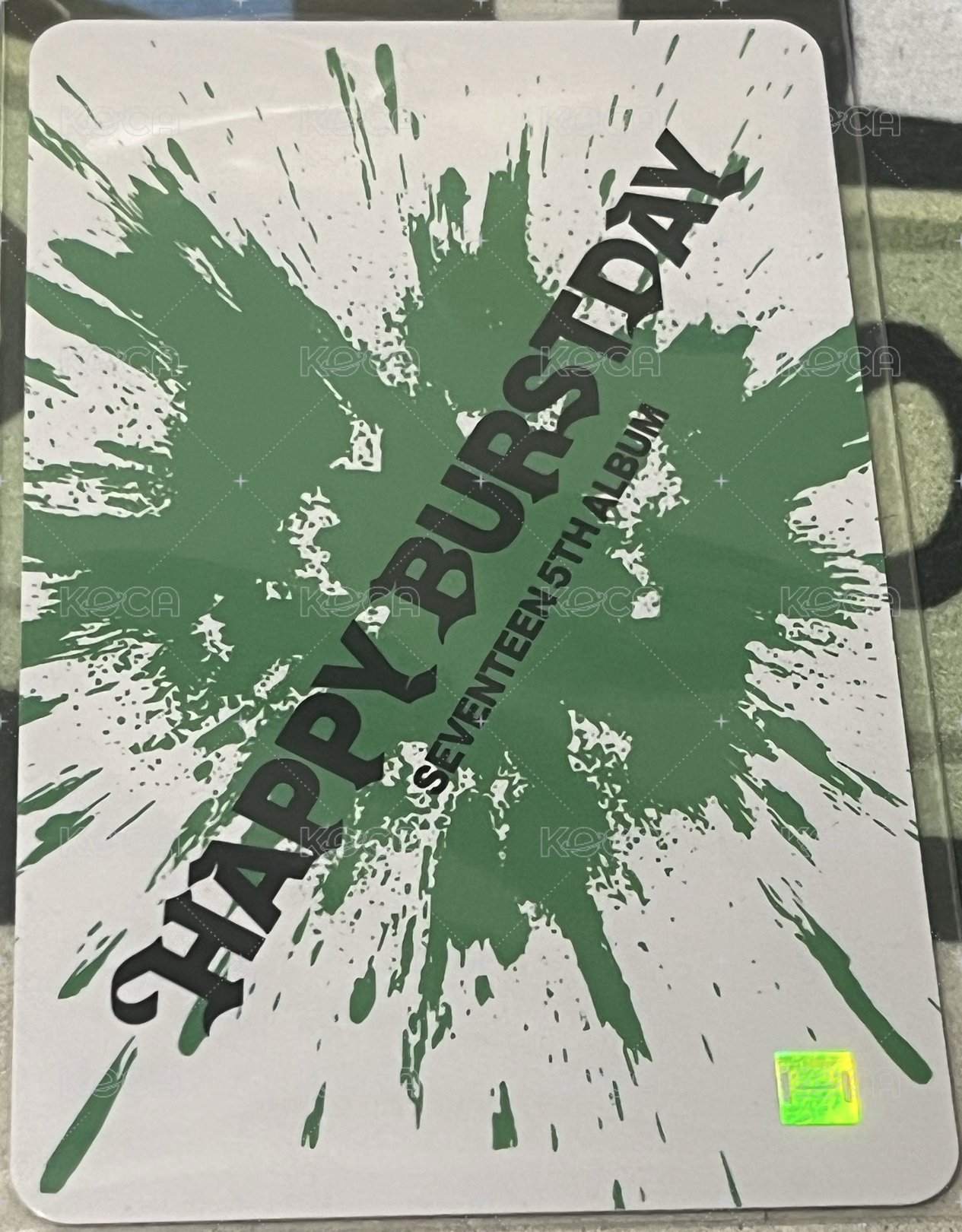 正五 br LD2.0 幸運卡  背面