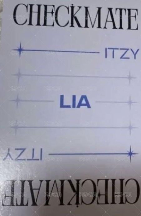 CHECKMATE sw 4.0 簽售卡  背面