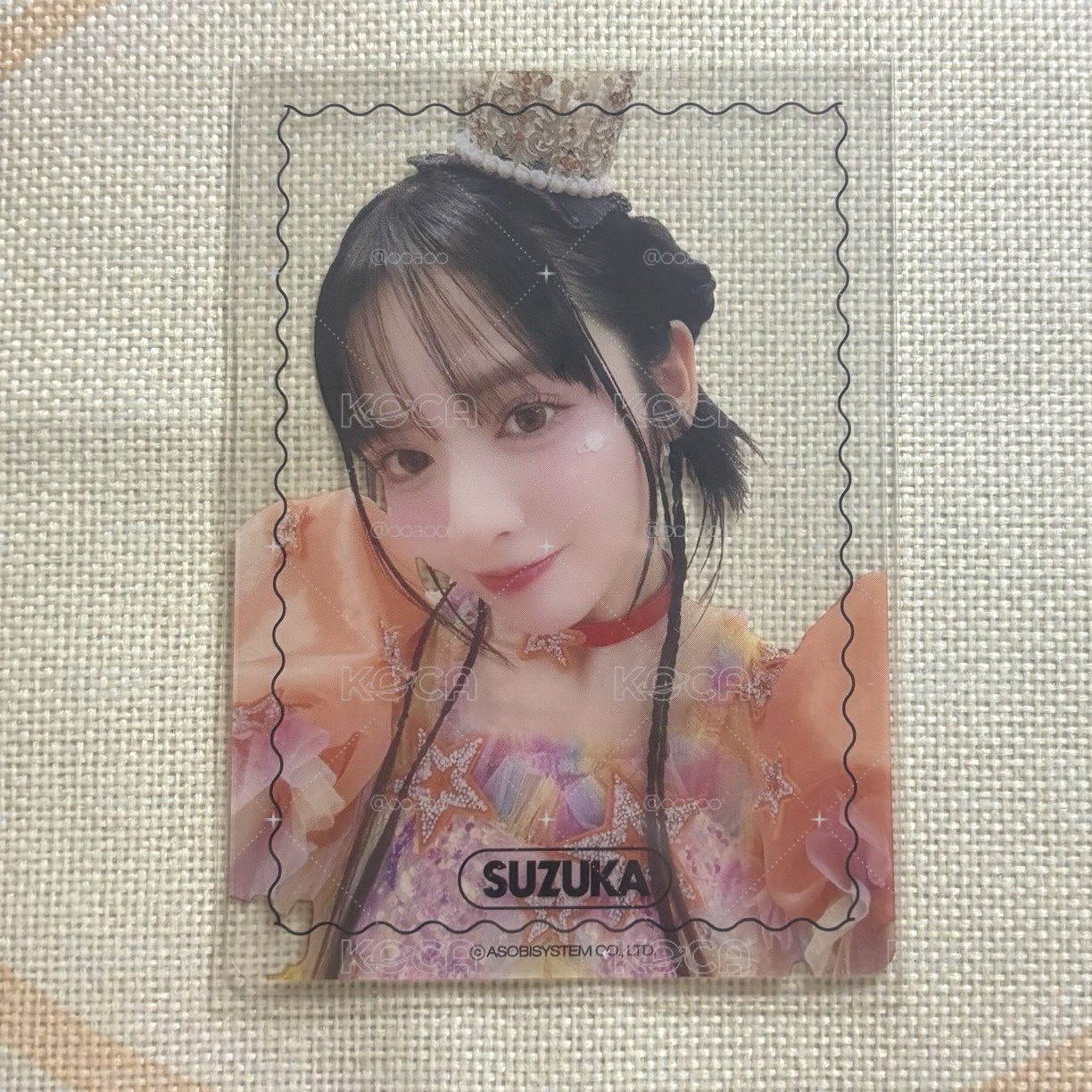 FRUITS ZIPPER 鎮西寿々歌 鎮西壽壽歌 透卡 three costumes edition