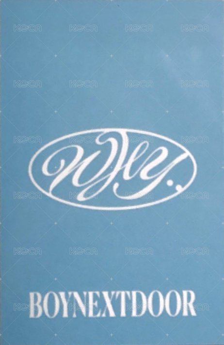 WHY.. 環球 預售 特典卡 pb 官拍 2 背面