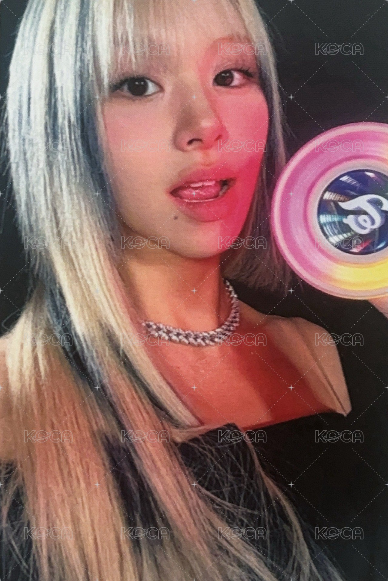 官方手燈 wm 特典卡  正面