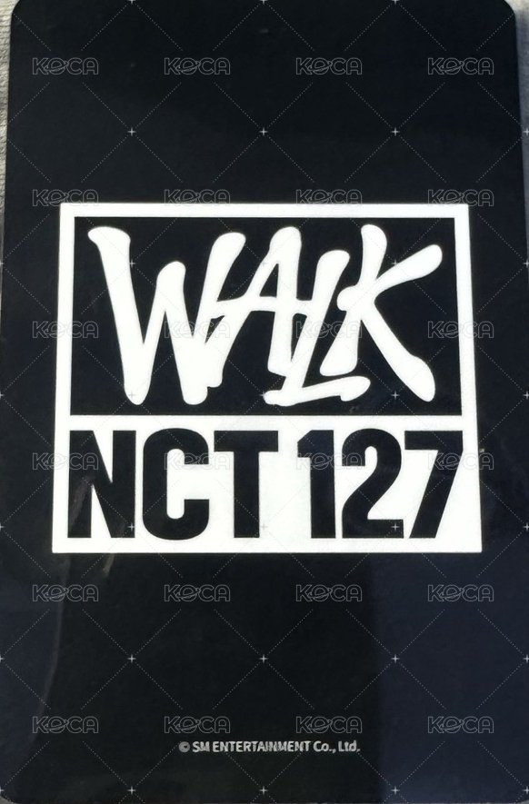 WALK kkt 特典卡  背面