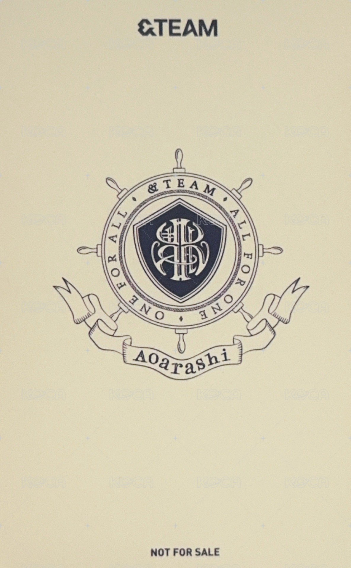 青嵐 (Aoarashi) 環球 2.0 幸運卡  背面