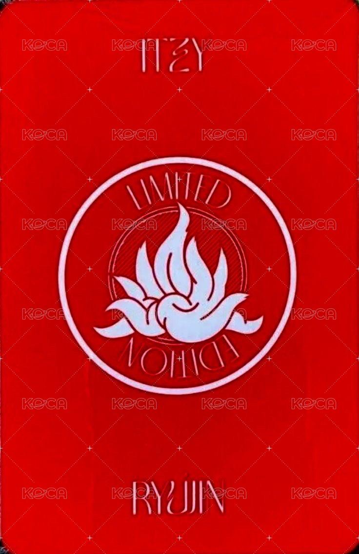 GUESS WHO 專輯卡 限量版 背面