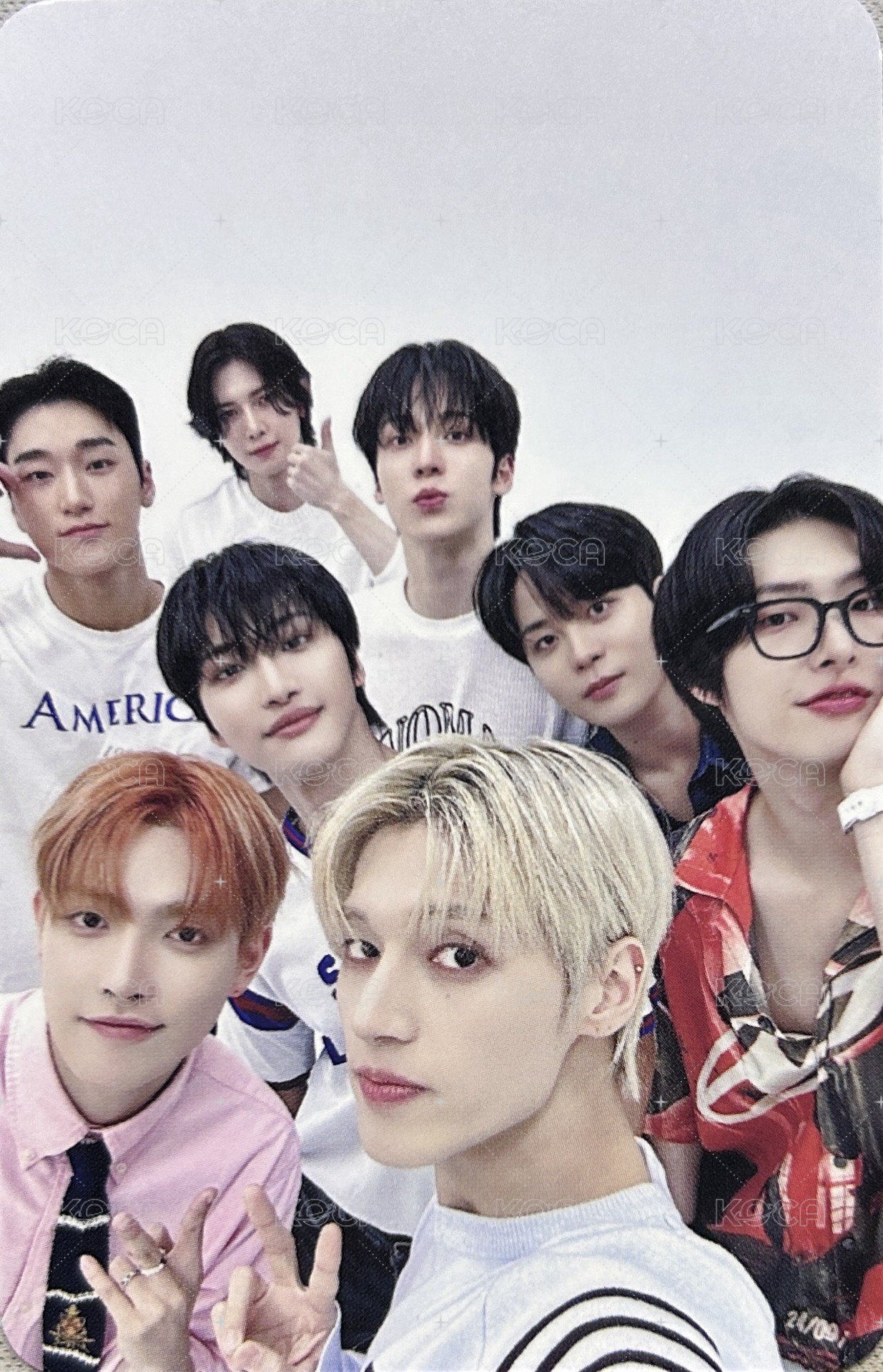 GH3 ms us/墨西哥線下 幸運卡 團體卡 正面