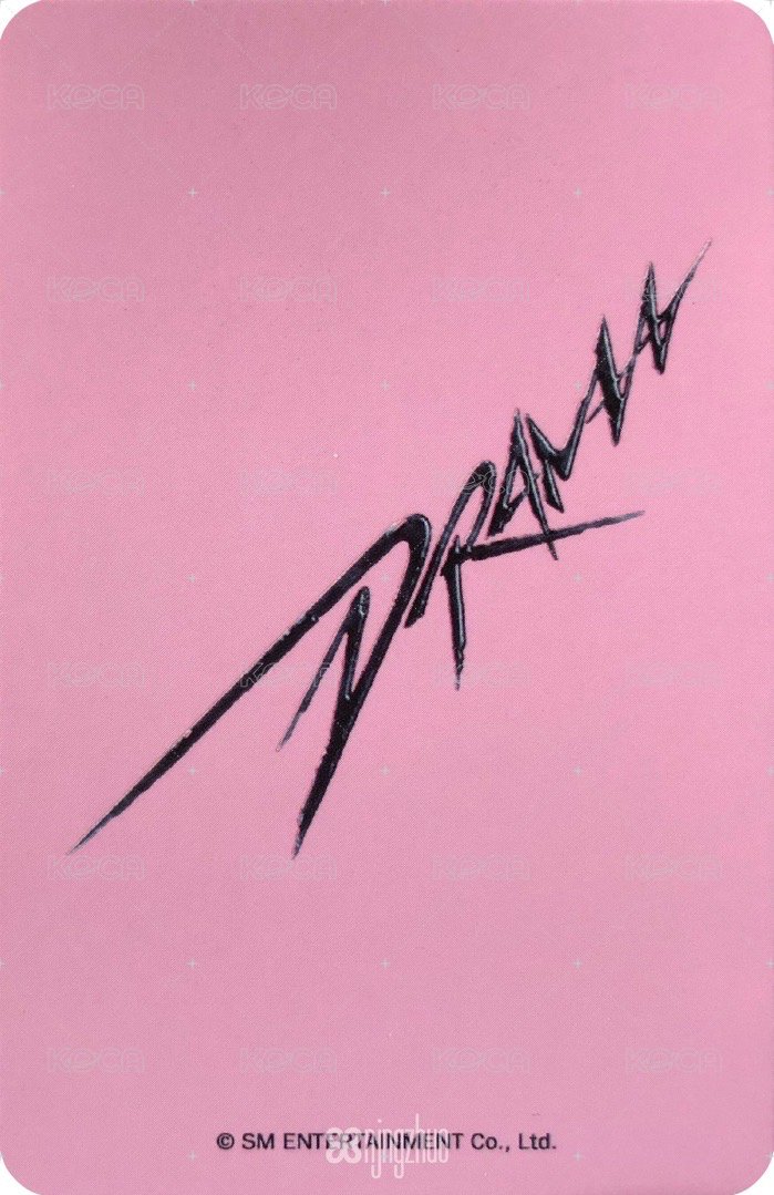 Drama kms 簽售卡 簽售1.0  v1寧 背面