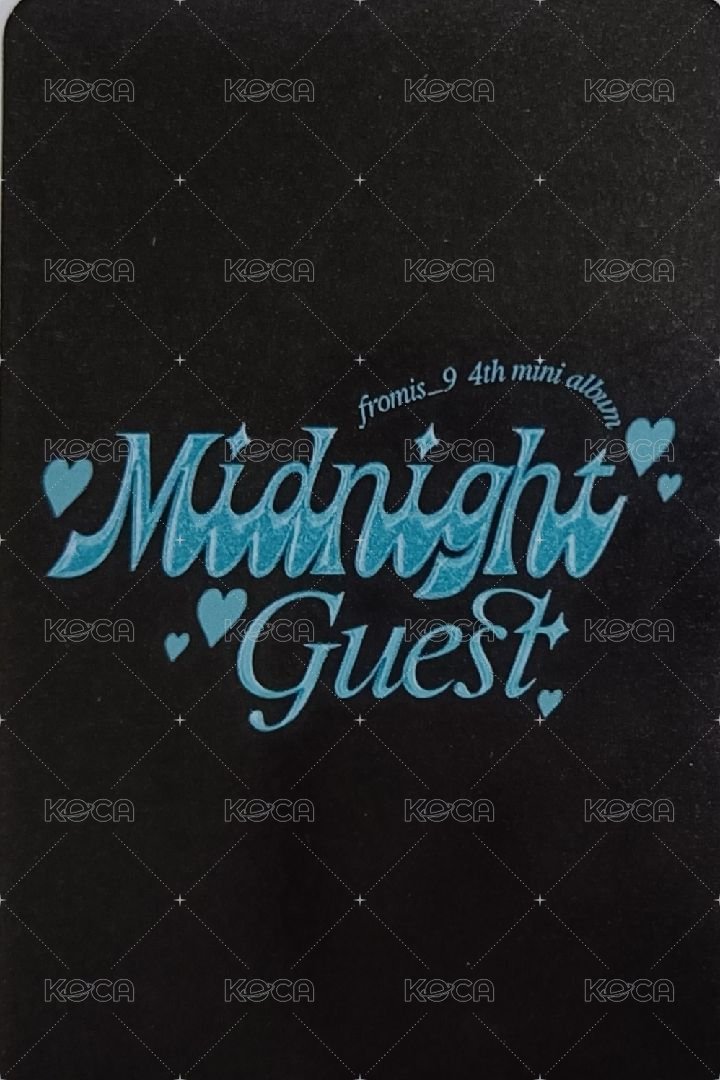 DM 專輯卡 Jewel ver. 背面