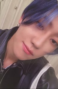 MINI8 yzy 簽售卡 藍髮八