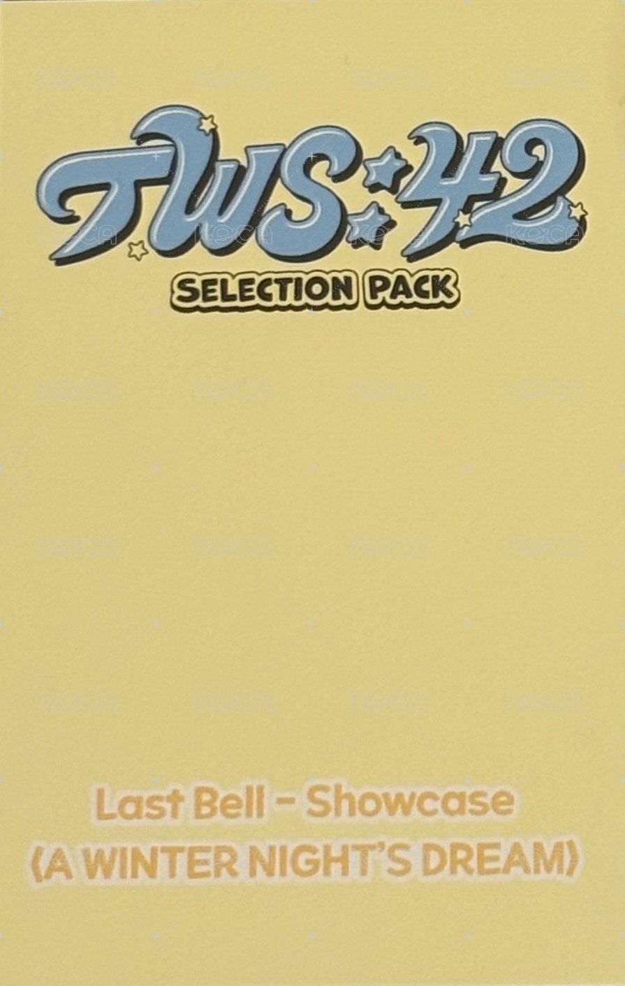 TWS:42 Selection Pack 周邊卡  背面