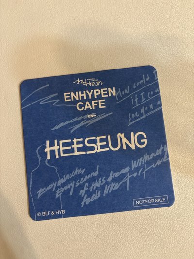 李羲承 日本咖啡廳杯墊