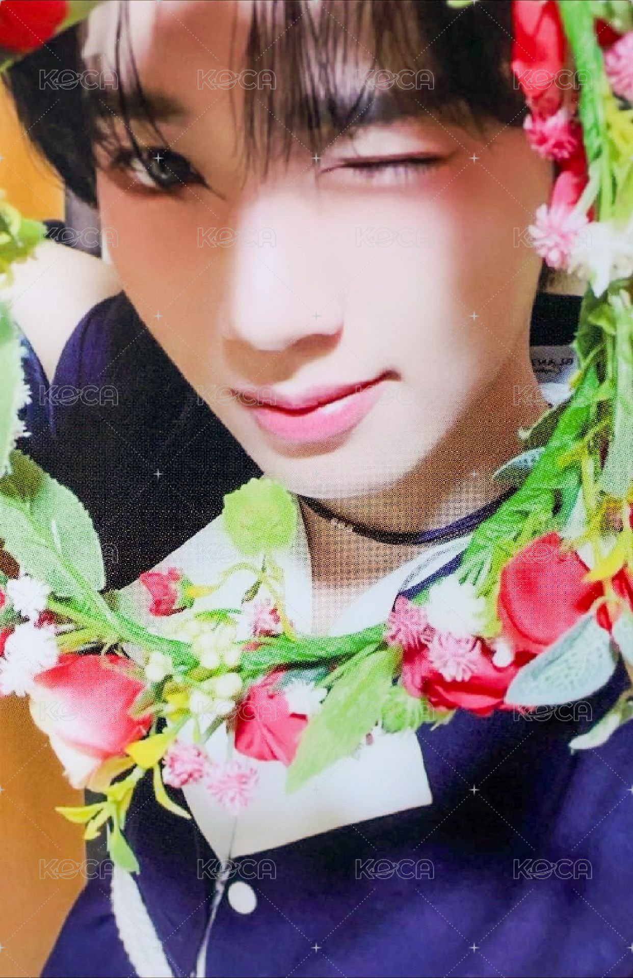 迷三 ms 特典卡 花環 ver. 正面