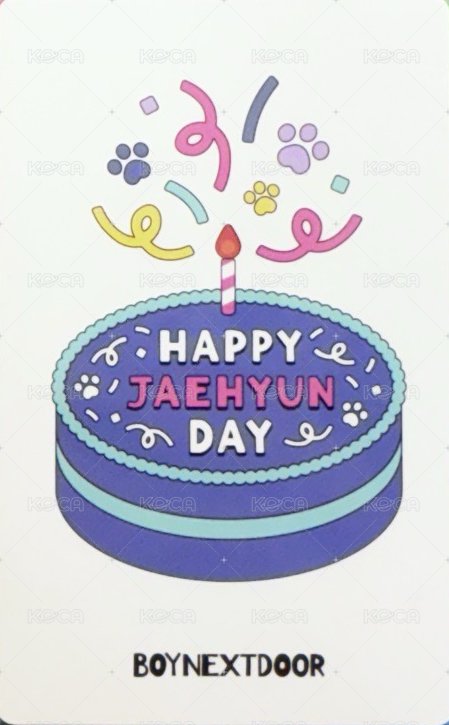 24生日 wvs 周邊卡 3 托臉2 背面