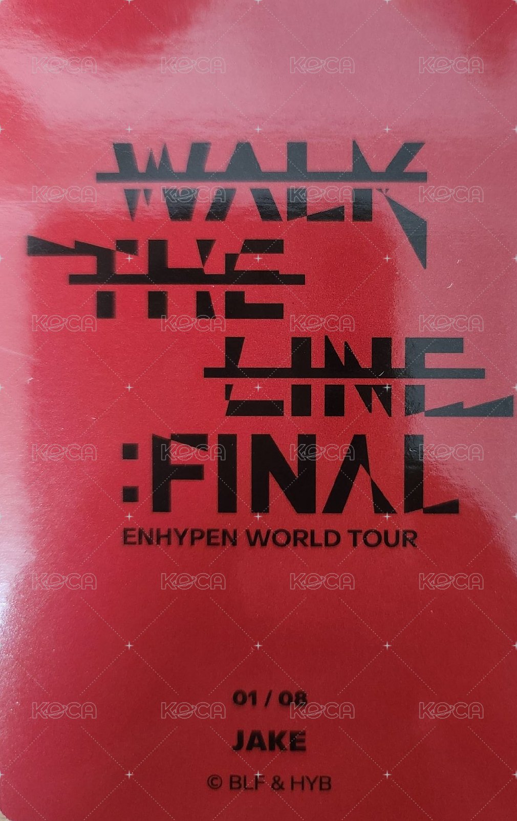 WTL FINAL wvs 隨機卡 倫01/08 官拍卡 背面