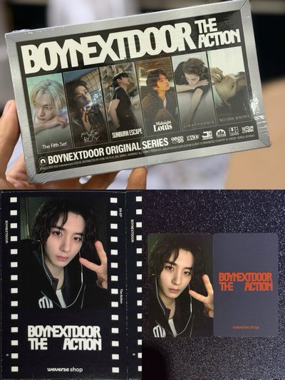 ✴️ The Action 金桐儇 未拆單封+特典卡+貼紙