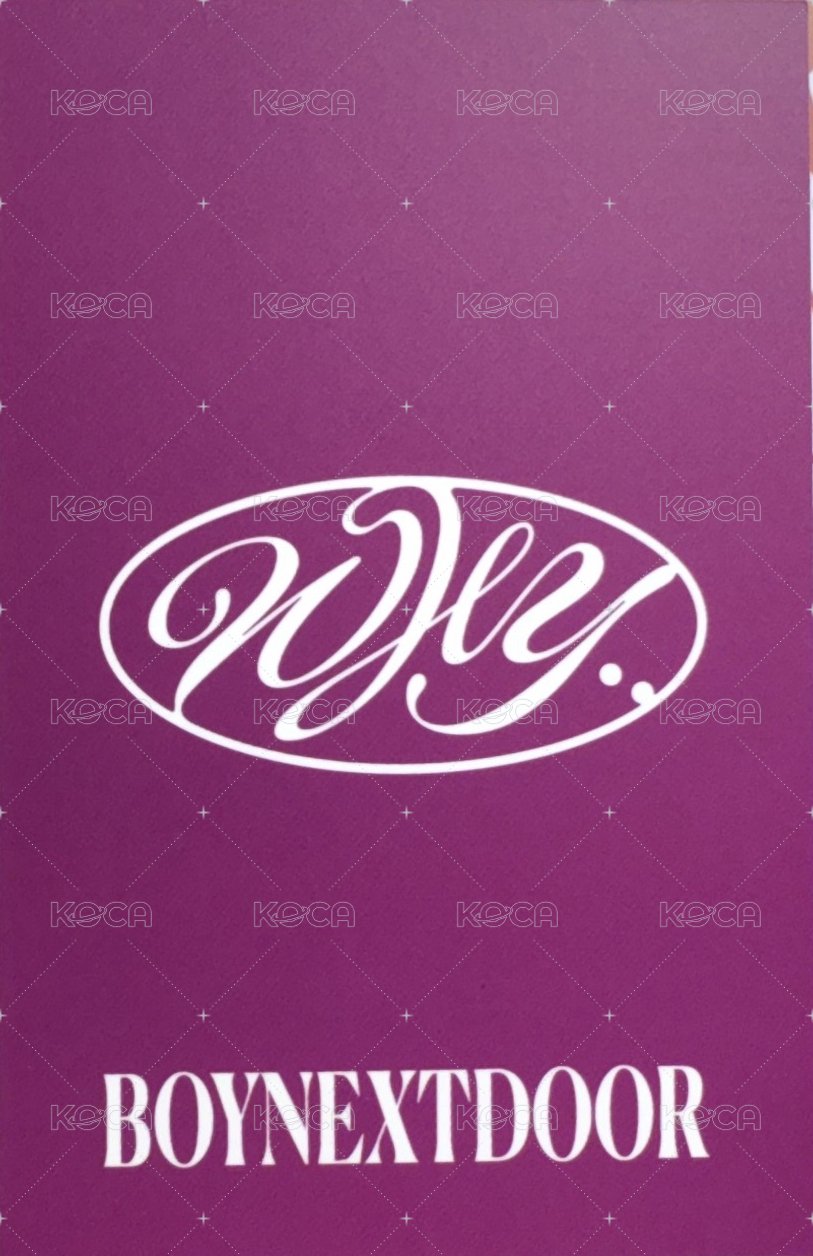 WHY.. 環球 抽選卡  背面