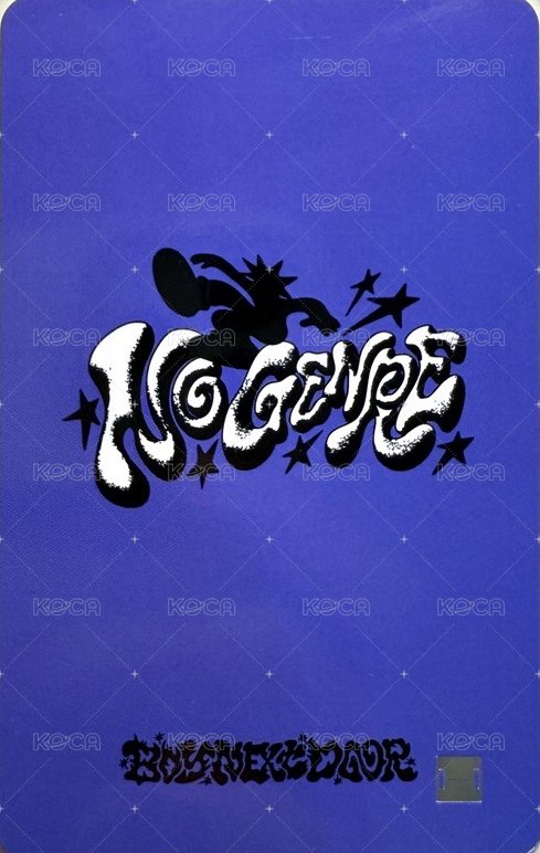 No Genre ma 幸運卡 線下6 背面