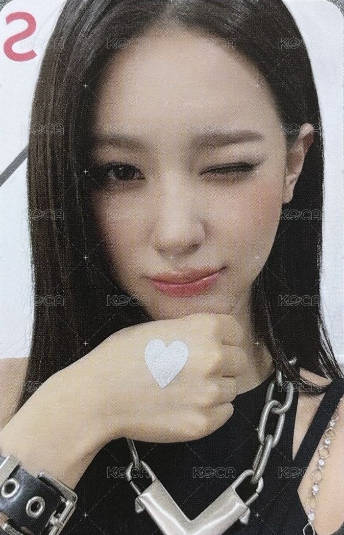 24’演唱會 iDOL 周邊卡  正面