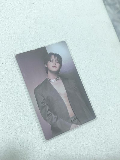 BTS Jimin 智旻 FACE特典卡