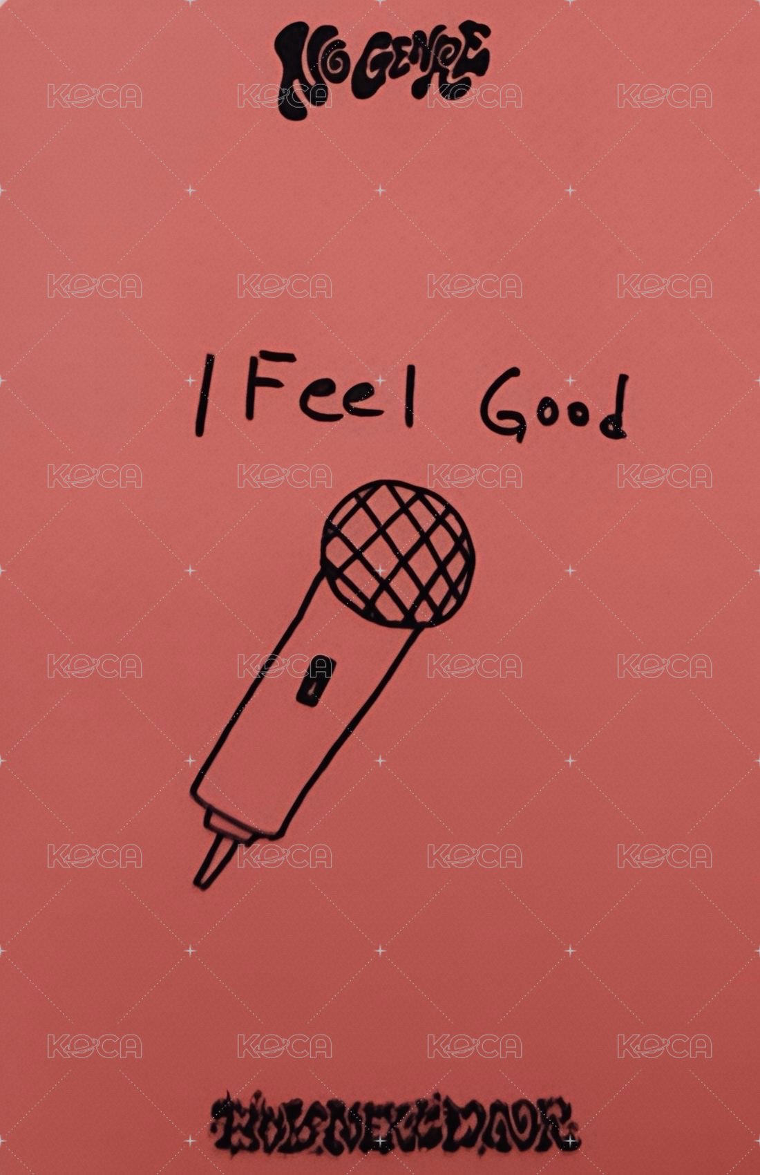 No Genre 打歌卡 1.0 5 背面