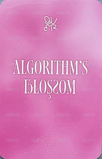 迷二 dmm 2.0線下 簽售卡  背面