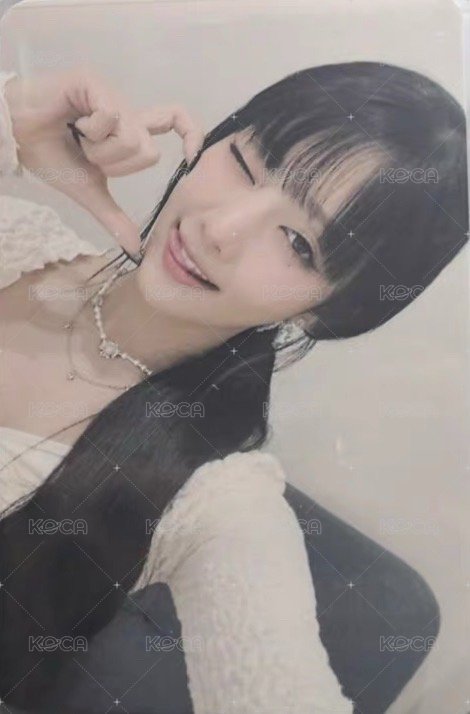 HER fanme 2.0 簽售卡  正面