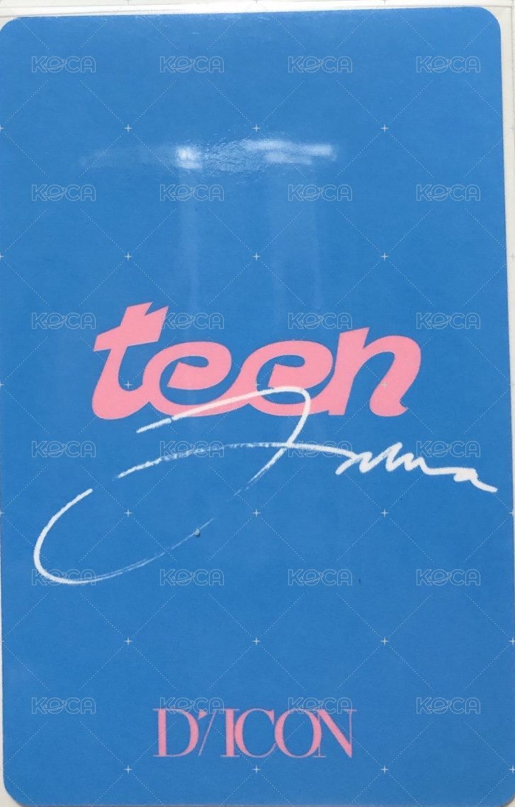 22’D社 D社 周邊卡  背面