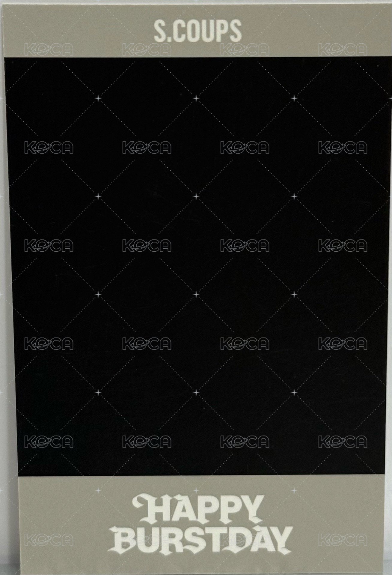 十週年 周邊卡 鑰匙圈拍立得 背面