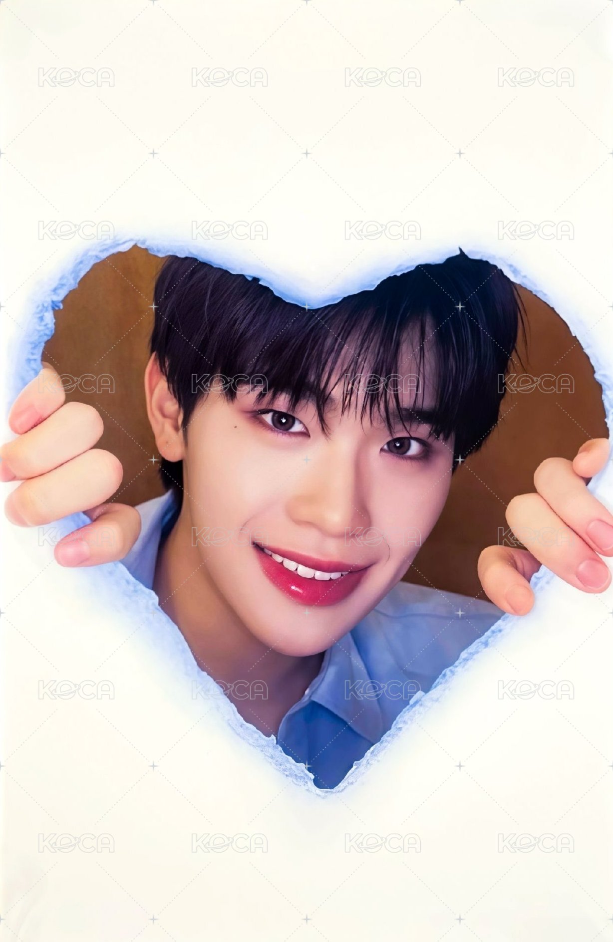 迷三 ms 5.0 特典卡 愛心相框 ver. 正面