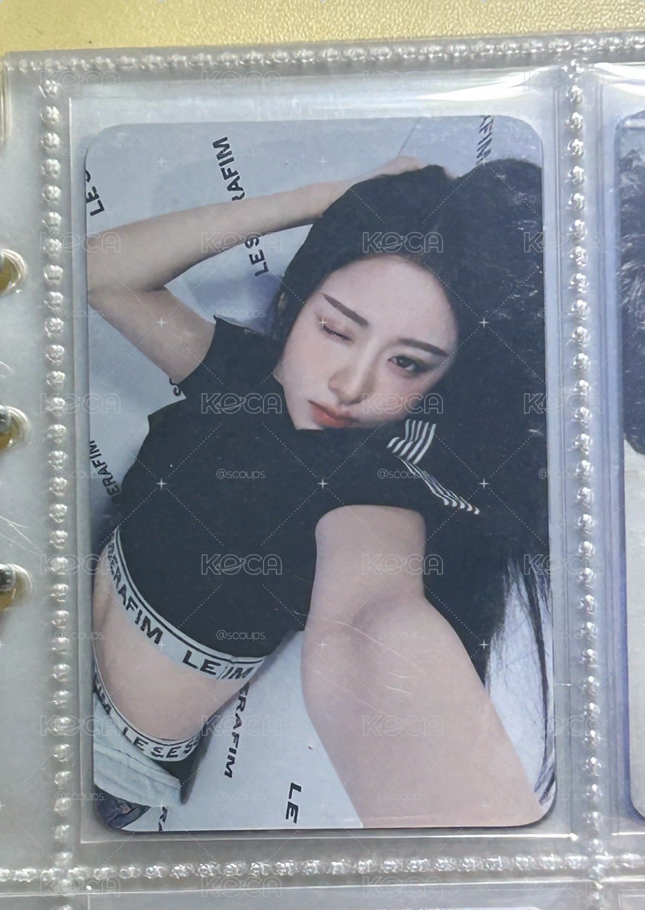 LE SSERAFIM Yunjin K4特典 