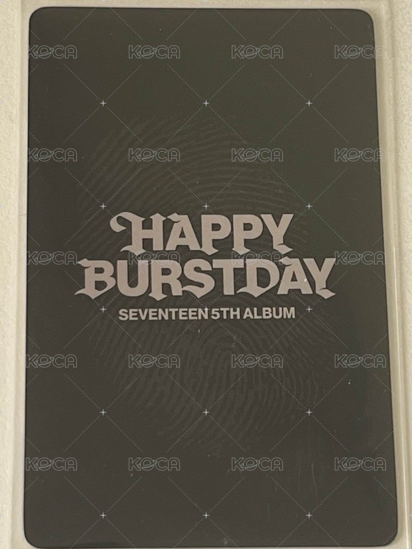 正五 yzy 北京線下 滿額卡  背面