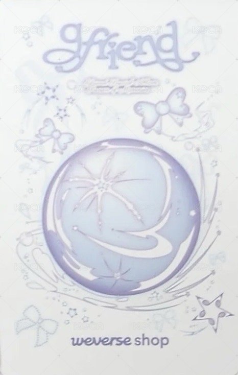 十週年專 wvs pb 特典卡  背面