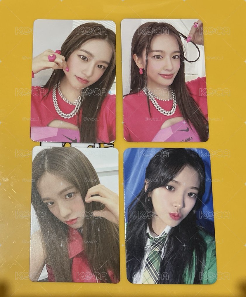 ive yujin 簽售、專卡
