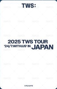 25 日巡 周邊卡 短袖上衣 背面