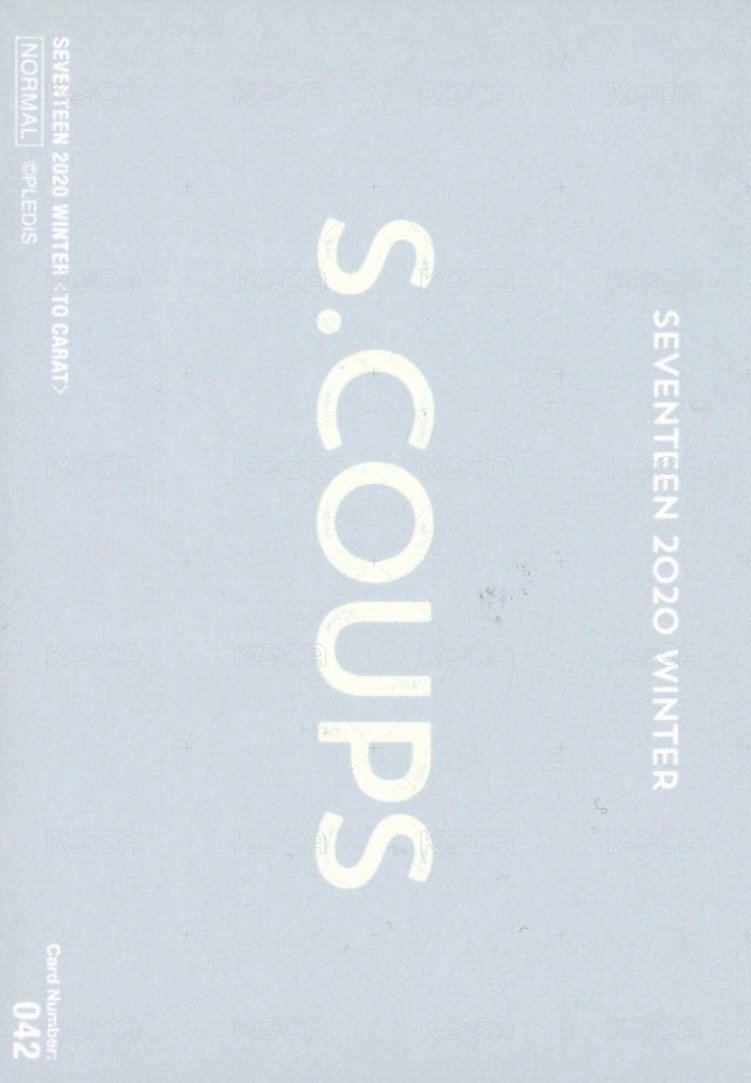 20’ 冬周 隨機卡  背面