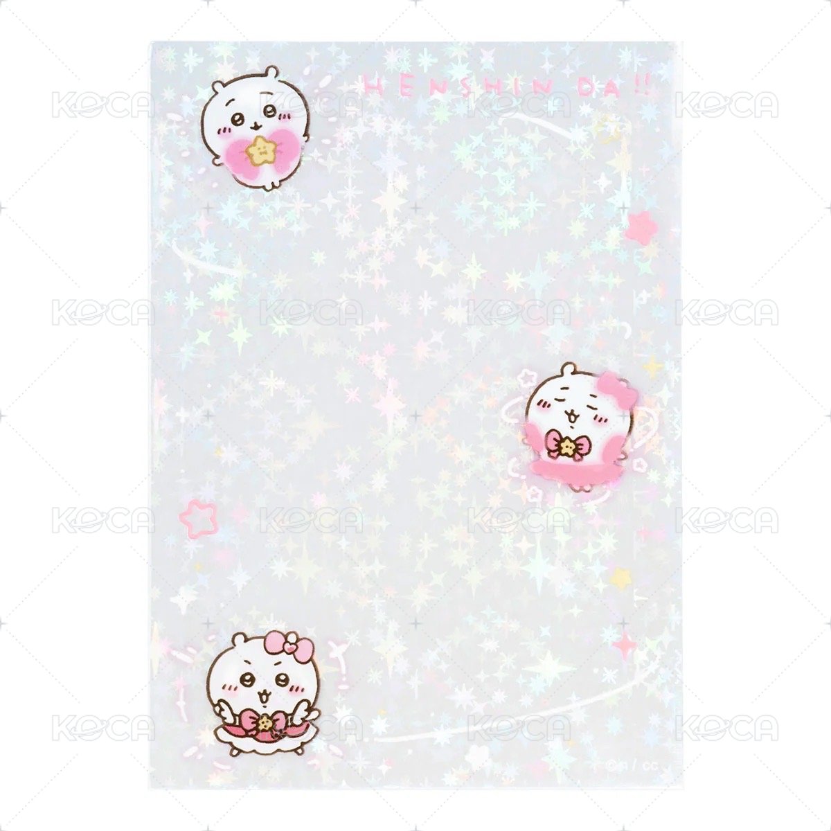 吉依卡哇細閃卡套