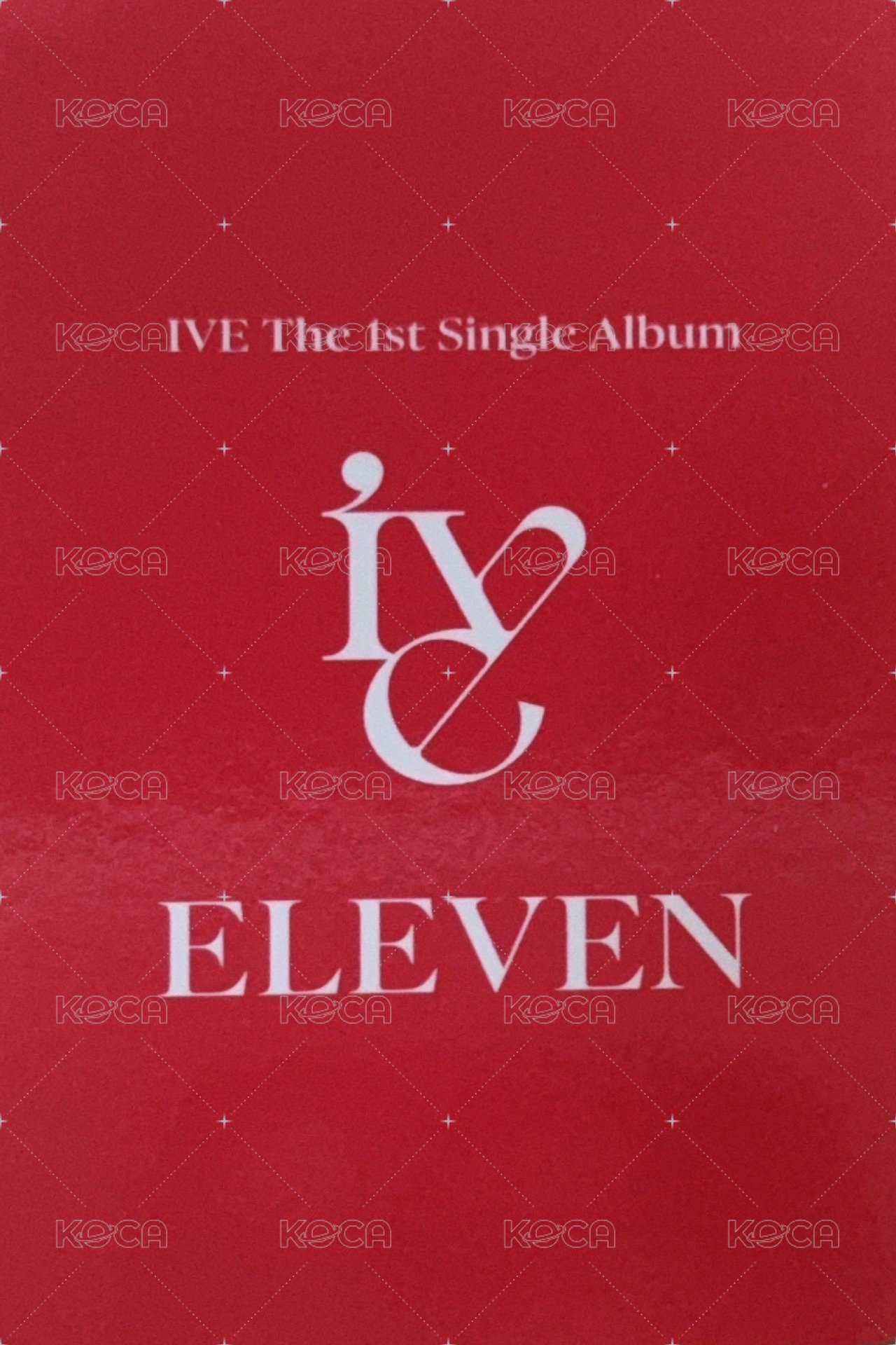 ELEVEN el 1.0 簽售卡  背面