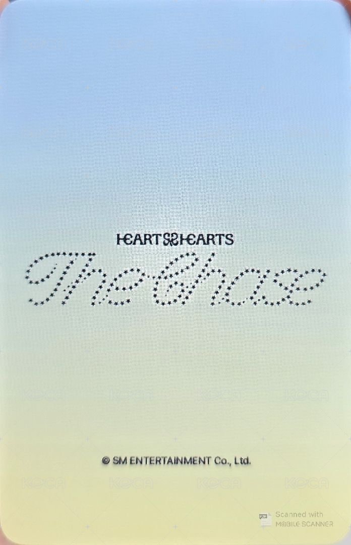 單一 dmm 特典卡  背面