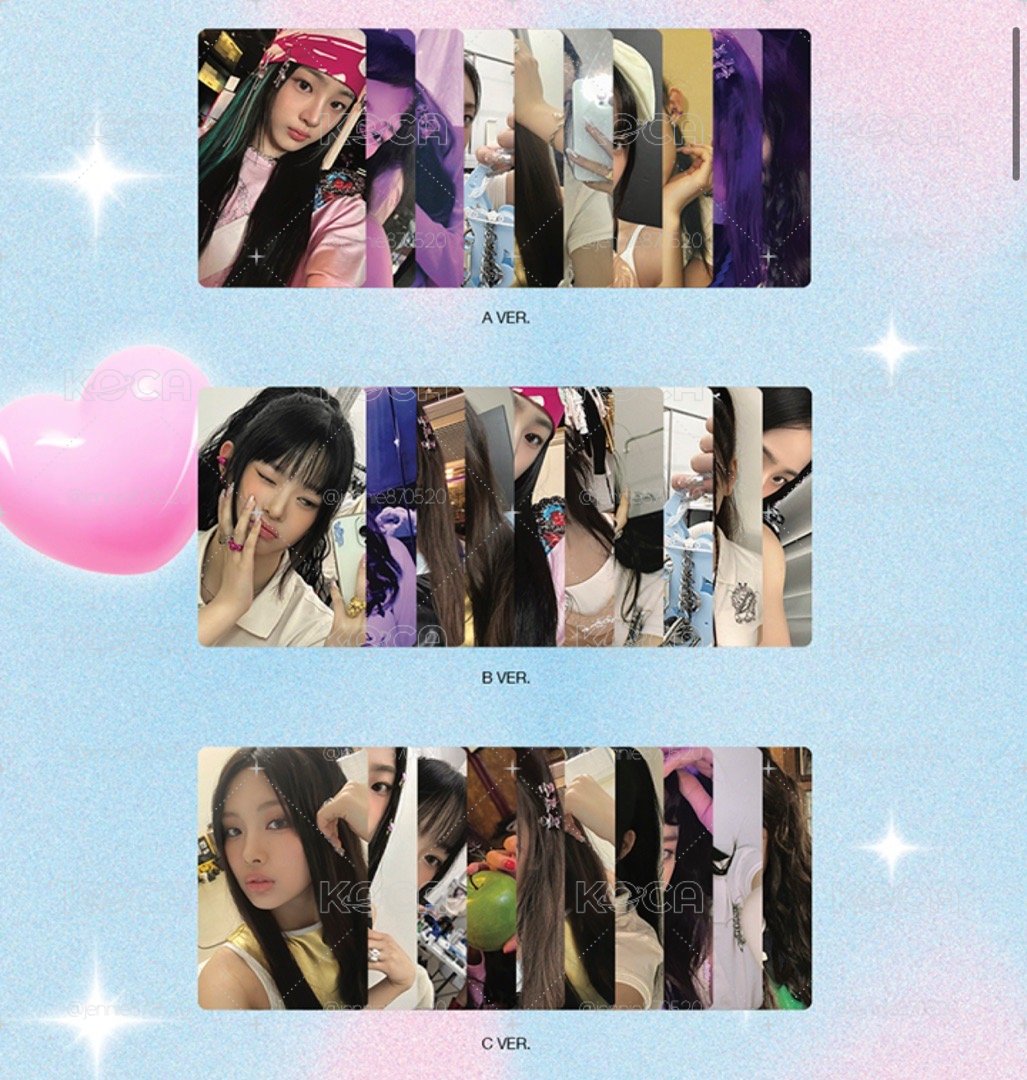 NewJeans 2nd EP 'Get Up' Weverse Albums ver. (丹尼)電子專