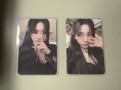 aespa Karina armageddon /  hot mess 專卡