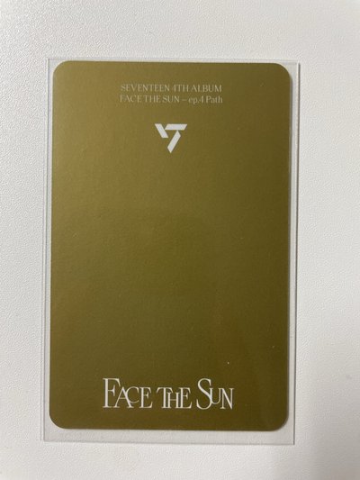 正四 Face The Sun EP4.ver 專卡-圓佑